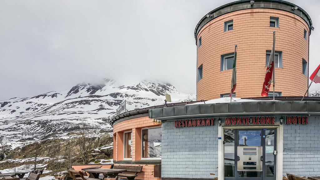 Hotel Restaurant Monte Leone Simplon Buitenkant foto
